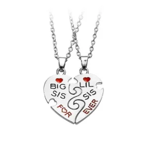 Collier Puzzle Soeurs Forever