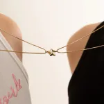 collier romantique étoile aimanté