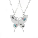 Collier Soeurs Papillon