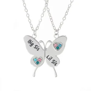 Collier Soeurs Papillon