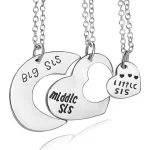 collier tendance 3 soeurs