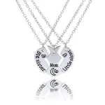 collier tendresse mère fille en or