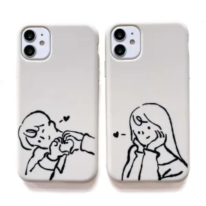 Coque Téléphone Couple (iPhone)