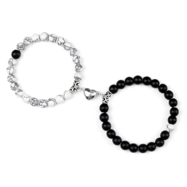 Lot Bracelet Noir et Blanc