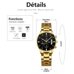 montre élégante pour mariage couple