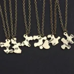 pendentif créatif puzzle pour 6
