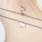 pendentif éléphant en amour