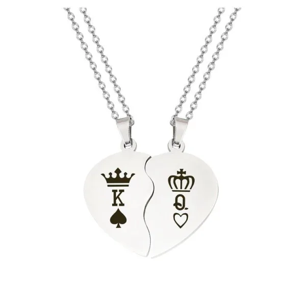 Pendentif pour 2 Amoureux