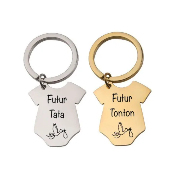 Porte-clé Futur Tonton / Tata