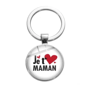 Porte-Clé Je t'aime Maman