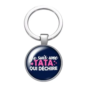 porte-clé personnalisé tata qui déchire