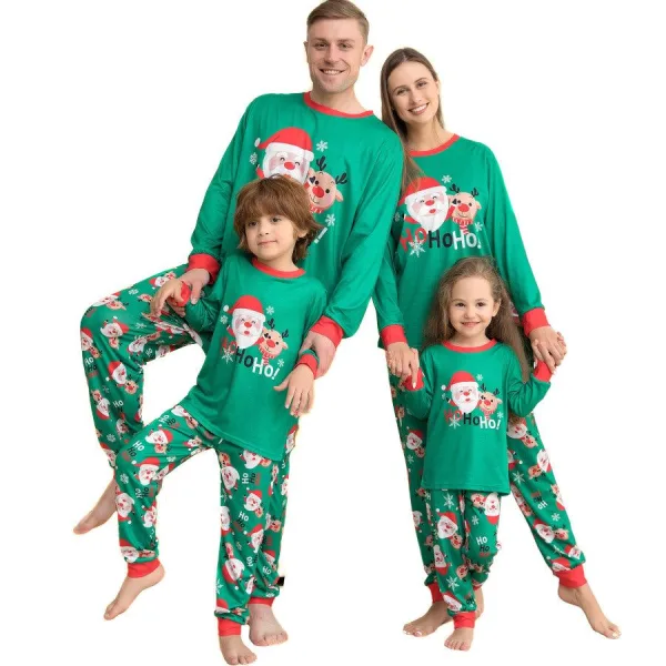 Pyjama de Noel Vert