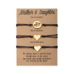 Set 3 Bracelets Mère-Fille
