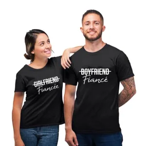 T-shirt Fiancé / Fiancée