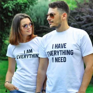 t-shirt I Am Everything en coton doux