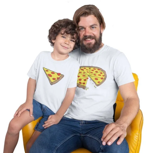 T-Shirt Père Fils Pizza