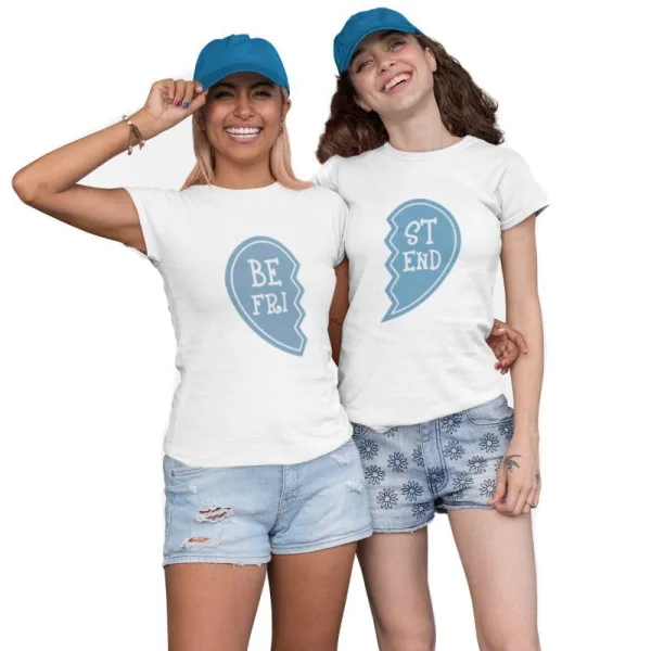 T-Shirt Personnalisé Meilleure Amie