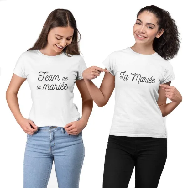 T-Shirt Team de la Mariée